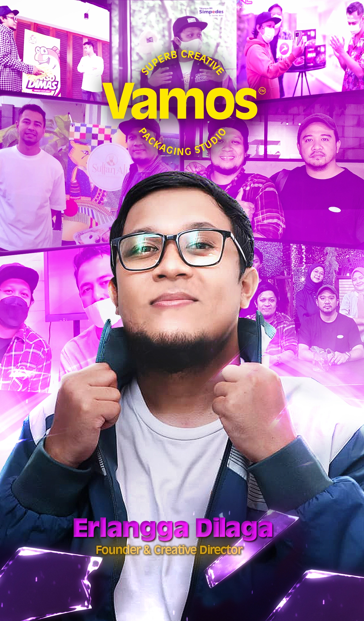 ceo vamos pack, elangga dilaga
